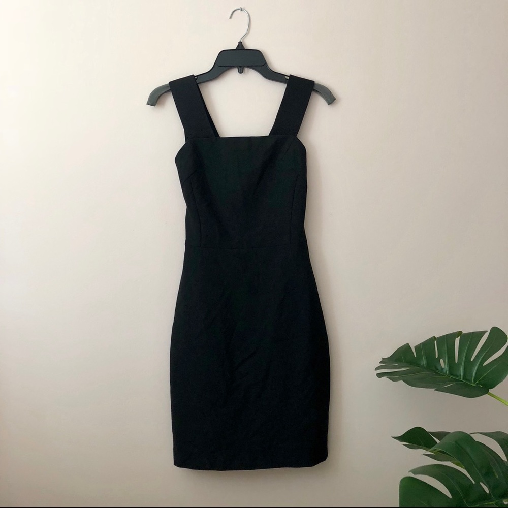Elizabeth and James Cross Strap Sheath Dress